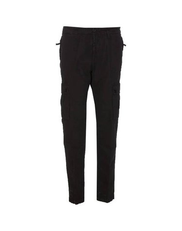 [명품] 스톤아일랜드 303WA 올드 트리트먼트 브러쉬드 코튼 캔버스 카고 Pants Slim 핏 이펙트 팬츠 슬림핏 8015303WA A0129