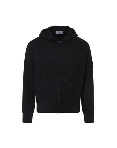 [명품] 스톤아일랜드 6100017 파나마 코튼 올드 이펙트 OversizedFit 후드 ZipperUp 스웻셔츠 오가닉 핏 지퍼 업 스웨트셔츠 K2S15 S0184 V0129
