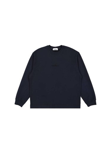[명품] 스톤아일랜드 65477 브러쉬드 코튼 플리스 크루넥 Sweatshirt Oversized 핏 맨투맨 오버 핏 791565477 V0020