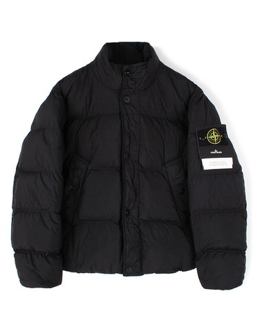 [명품] 25FW 스톤 크링클랩스 패딩 블랙 K2S154100010 S0A23 V0029