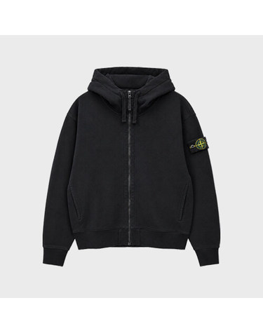 [명품] 26FW 와펜패치 오가닉 코튼 플리스 후드 집업 블랙 남성 자켓 L2S156100009 S0051 V0029 TFS