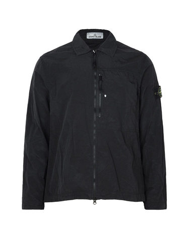 [명품] 스톤아일랜드 26FW 블랙 메탈 에코닐 포켓 집업 오버 셔츠 자켓 L2S151200041 S0019 V0029
