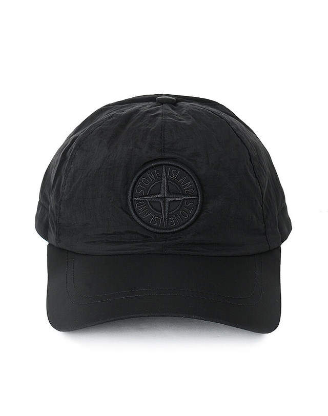 스톤아일랜드 키즈 스톤아일랜드 [명품] 26SS 스톤 나일론메탈 캡모자 블랙 L1S159100011 S0076 V0029 네이비 착용컷