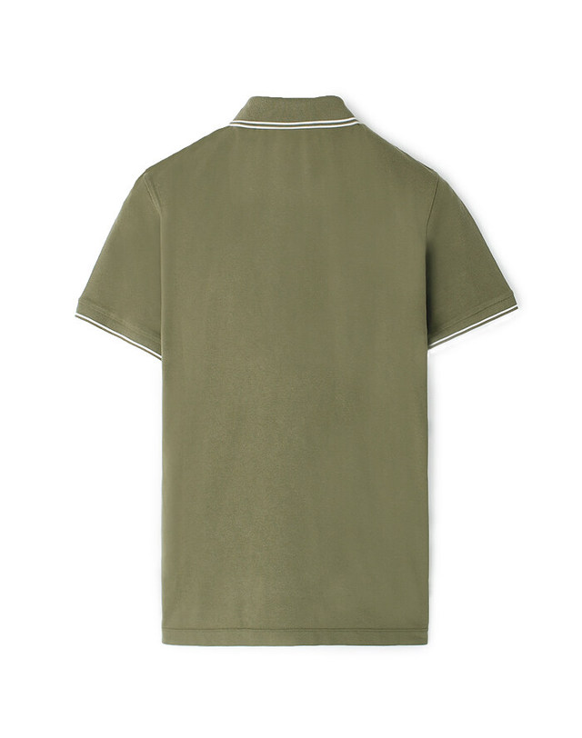 스톤아일랜드 키즈 스톤아일랜드 [명품] 26SS 스톤 PK 반팔 라인 카라티 카키그린 L1S152200010 S0018 V005G 착용컷