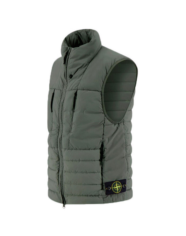 스톤아일랜드 키즈 스톤아일랜드 [명품] STONE ISLAND 스톤 아일랜드 패딩조끼 K2S15G100004 S0183 V006B 카키 착용컷