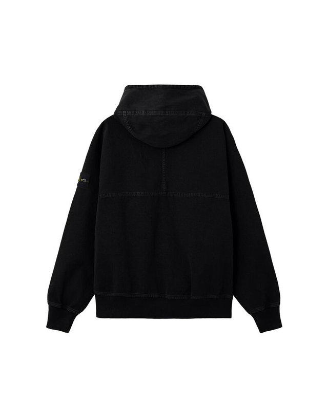 스톤아일랜드 키즈 스톤아일랜드 [명품] 스톤아일랜드 26SS 오버핏 집업 후드 자켓 L1S156100068 S0184 V0129 네이비 착용컷