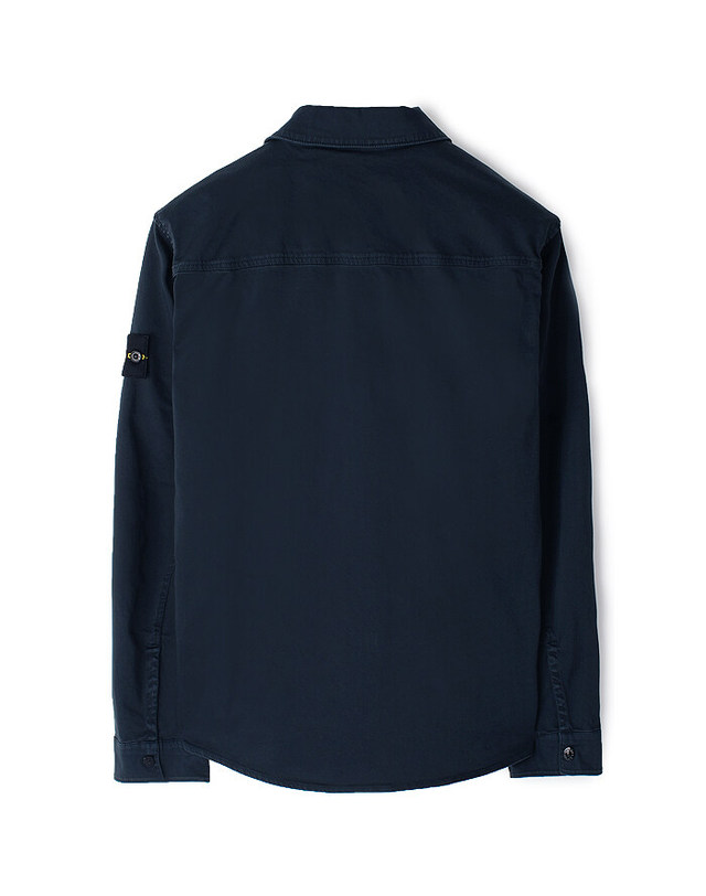 스톤아일랜드 키즈 스톤아일랜드 [명품] 26SS 스톤 와펜 셔츠형 자켓 네이비 L1S151200015 S0012 V0020 착용컷