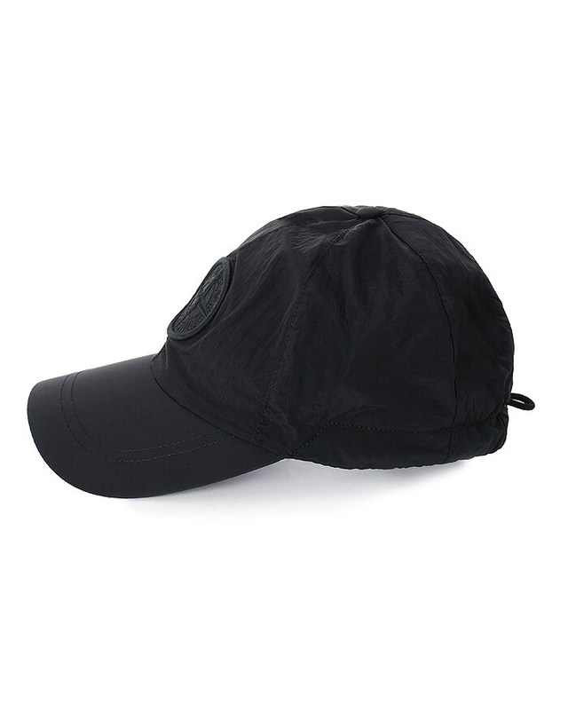 스톤아일랜드 키즈 스톤아일랜드 [명품] 26FW 스톤 나일론메탈 캡모자 블랙 L2S159100011 S0076 V0029 네이비 착용컷