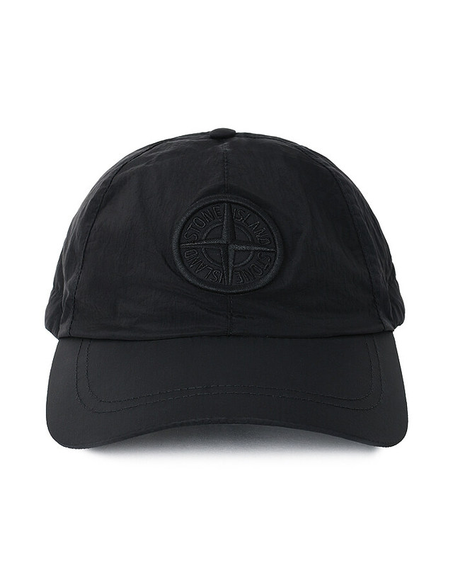 스톤아일랜드 키즈 스톤아일랜드 [명품] 26FW 스톤 나일론메탈 캡모자 블랙 L2S159100011 S0076 V0029 네이비 착용컷