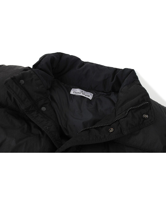 스톤아일랜드 키즈 스톤아일랜드 [명품] 25FW 스톤 크링클랩스 패딩 블랙 K2S154100010 S0A23 V0029 네이비 착용컷