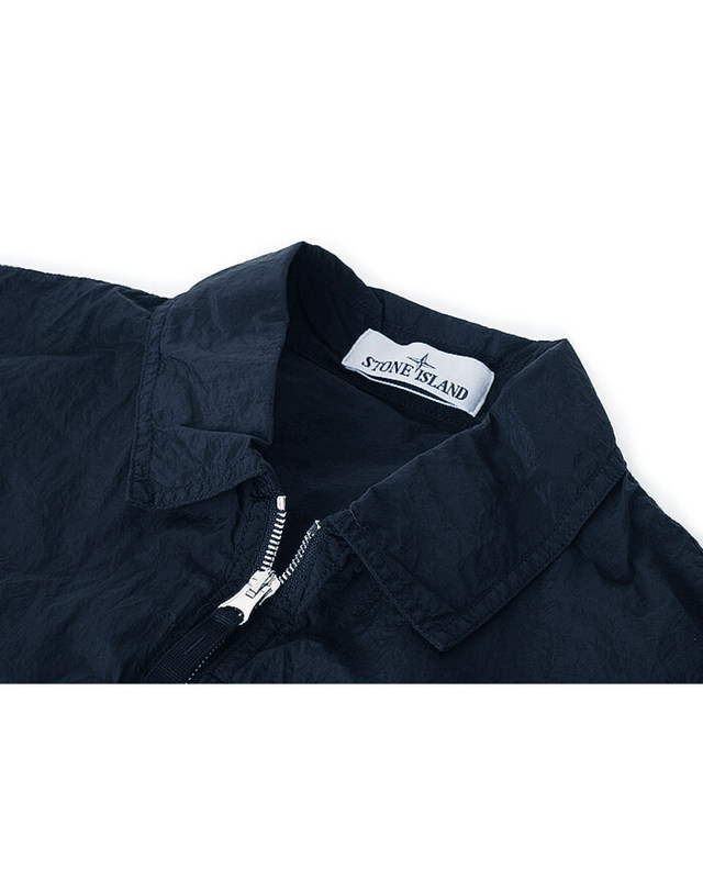 스톤아일랜드 키즈 스톤아일랜드 [명품] 25FW 스톤 나일론메탈 오버셔츠 네이비 K2S151200031 S0019 V0020 착용컷