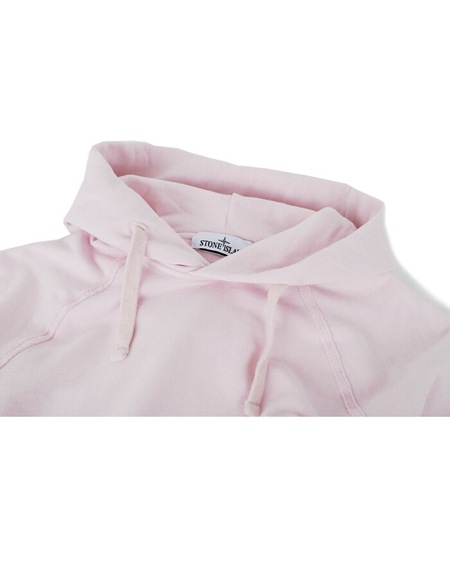 스톤아일랜드 키즈 스톤아일랜드 [명품] 25FW 스톤 기모 후드 맨투맨 라이트핑크 K2S156100023 S0A20 V0080 밝은 그레이 착용컷