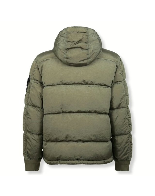 스톤아일랜드 키즈 스톤아일랜드 [명품] 스톤아일랜드 나일론 메탈 남성 다운 자켓 K2S15 4100088 S0019 V0054 카키 착용컷