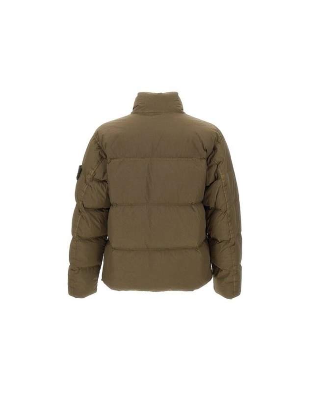 스톤아일랜드 키즈 스톤아일랜드 [명품] 26FW 스톤아일랜드 크링클 랩스 남성 다운 자켓 L2S15 4100109 S0A23 V005G 밝은 브라운 착용컷