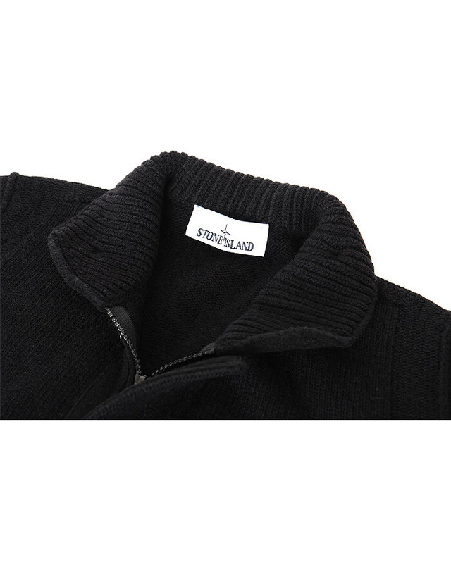 스톤아일랜드 키즈 스톤아일랜드 [명품] 26FW 스톤 버튼집업 울니트 블랙 L2S155100047 S00A3 V0029 카키 착용컷