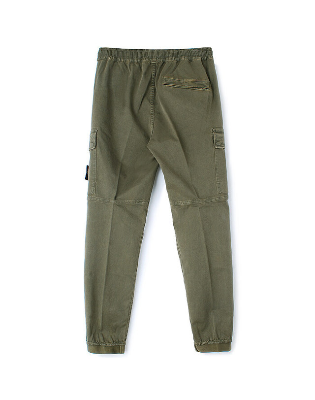 스톤아일랜드 키즈 스톤아일랜드 [명품] 25FW 스톤 와펜 밴딩 카고바지 카키 K2S153100033 S00L1 V0154 착용컷