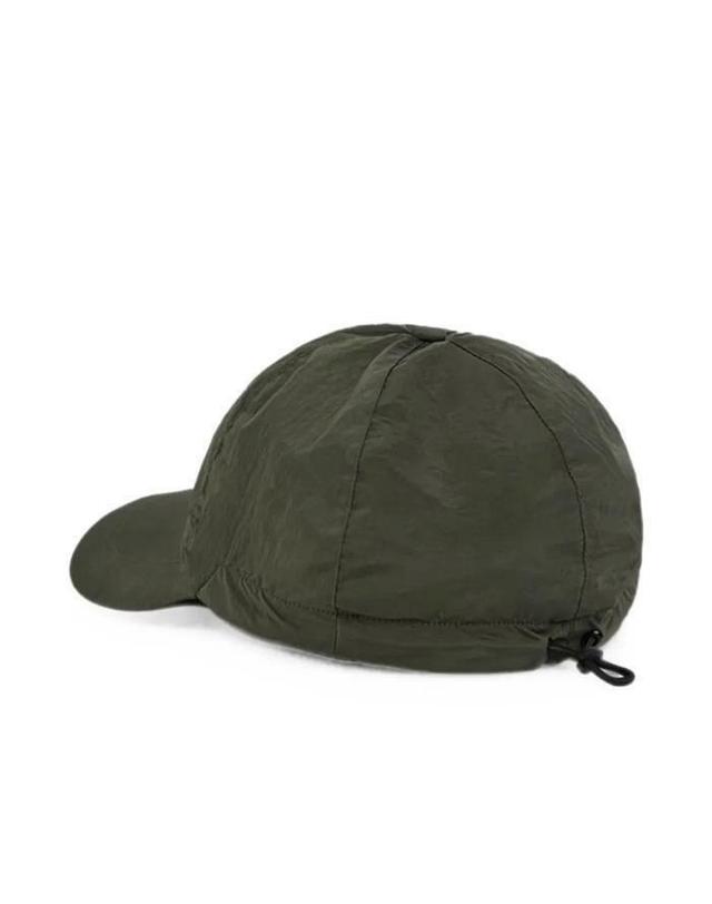 스톤아일랜드 키즈 스톤아일랜드 [명품] 26FW 스톤아일랜드 L2S159100011 에코닐 나일론 베이스볼캡 모자 카키 착용컷