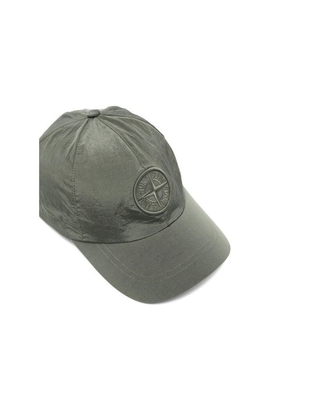 스톤아일랜드 키즈 스톤아일랜드 [명품] 26FW 스톤아일랜드 나일론 메탈 볼캡 L2S15 9100011 S0076 V0059 카키 착용컷