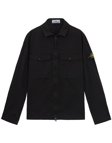 [명품] 24FW 811512808 V0029 와펜패치 셔츠 자켓 블랙 남성 자켓 /