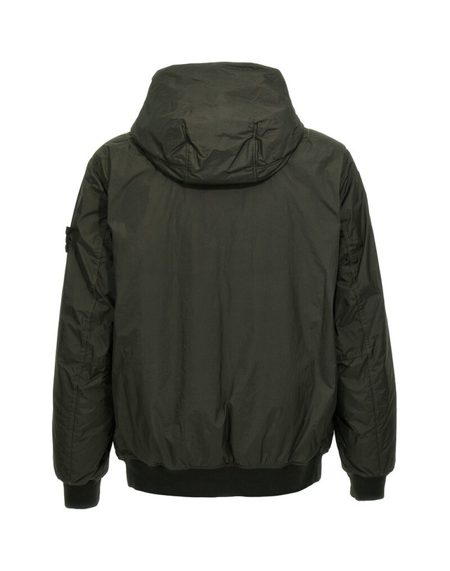 스톤아일랜드 [명품]스톤 24FW 와펜 가먼트다이드 크링클랩스 자켓 다크그레이 811540823 V0062 239892049 1337767 BLACK 착용컷