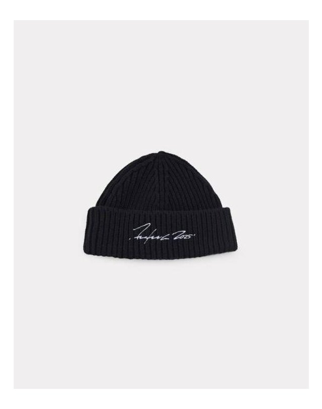 겐조 [명품] 겐조 KENZO X FUTURA 2000 울 비니 FF6 8BU230 KWB 99 네이비 착용컷