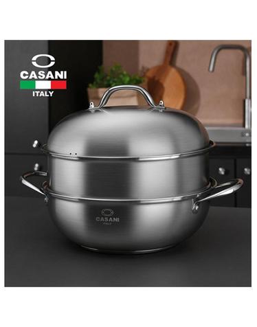 [CASANI] 까사니 인덕션IH 더블 돔 웍 28cm