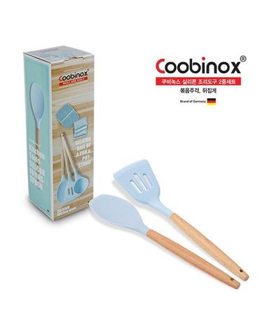 [Coobinox] 쿠비녹스실리콘 조리도구 2종세트 (볶음주걱, 뒤집게) co-42-03