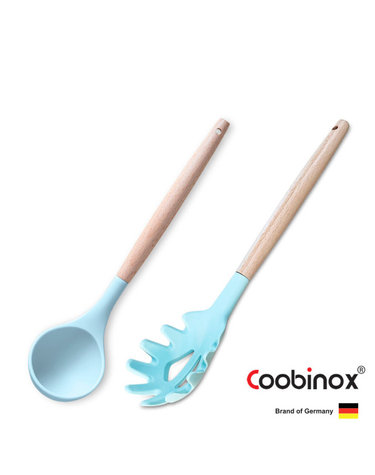 [COOBINOX] 쿠비녹스 실리콘 조리도구 2종 세트 (국자, 면국자)
