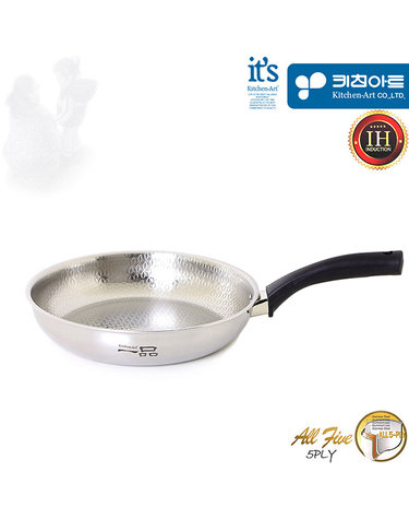 [KichenArt] 키친아트 일품 통오중 인덕션IH 엠보 스텐후라이팬 26cm
