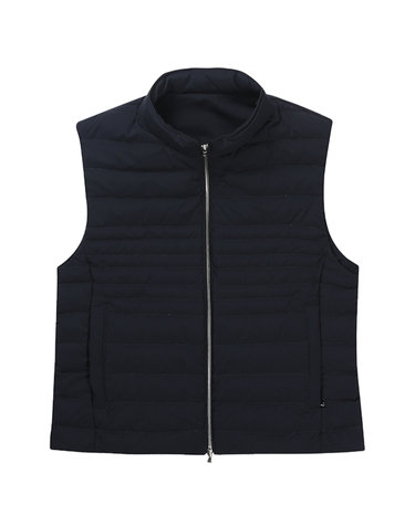 [Solew] Goose Down Vest_Dark Navy