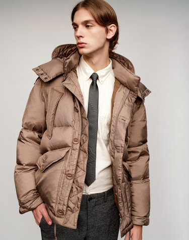 [Solew] Solew Goose Down Parka_Brown (소루 구스 다운 파카_브라운)