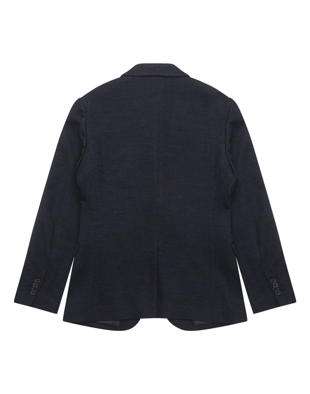 소루 [Solew] Wool Check Set-up Jacket_Navy (울 체크 셋업 자켓_네이비) 착용컷