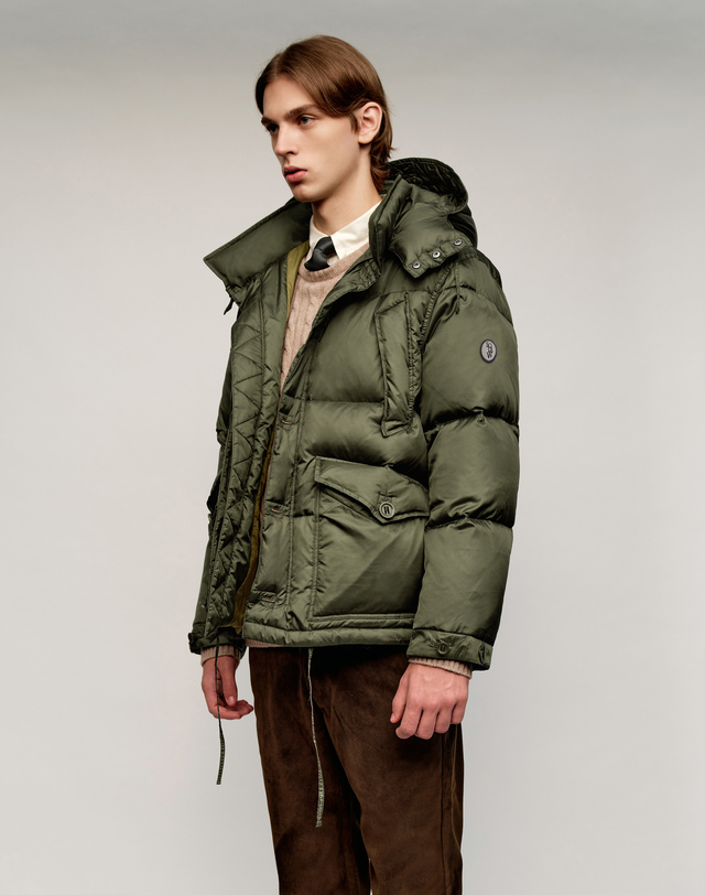 소루 [Solew] Solew Goose Down Parka_Khaki (소루 구스 다운 파카_카키) 착용컷