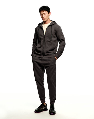 [Solew] Logo Jogger Sweat Pants_Charcoal