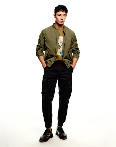 [Solew] Cargo Jogger Pants_Black