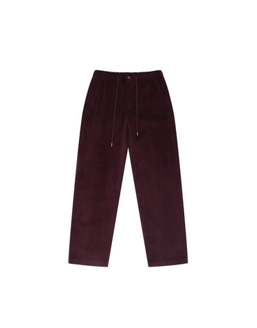 Corduroy String Pants_Burgundy