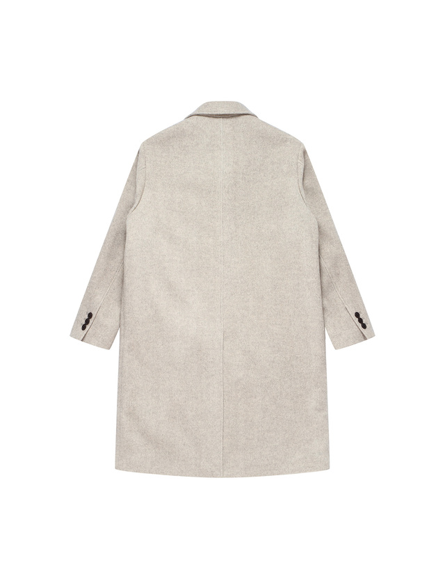 소루 Mac Coat_Grey 그레이 착용컷
