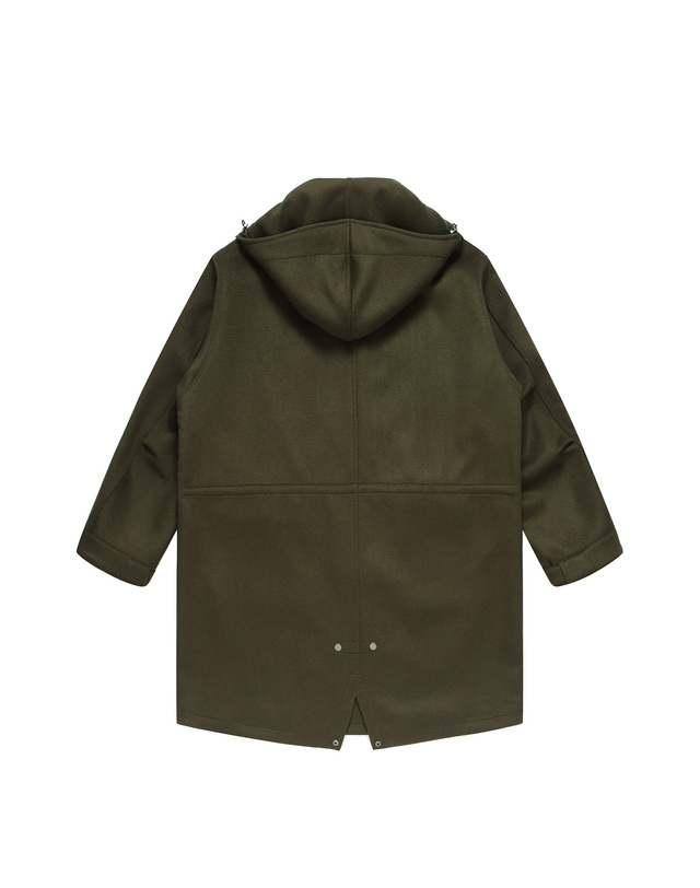 소루 Worker Coat_Khaki 카키 착용컷