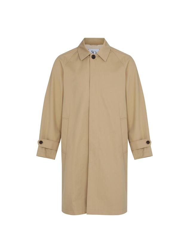 소루 [Solew] Balmacaan Coat_4Colors (발마칸 트렌치 코트_4컬러) 착용컷