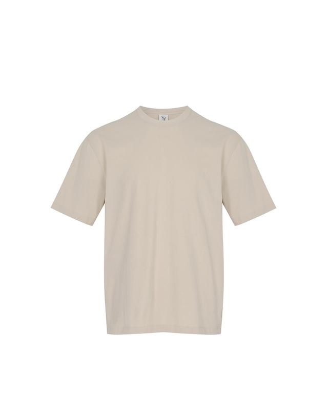 소루 [Solew] Essential Loose-fit Crewneck T-shirt_7Colors (에센셜 루즈핏 크루넥티셔츠_7컬러) 착용컷