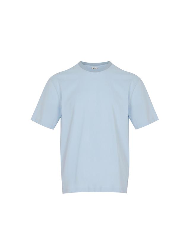 소루 [Solew] Essential Loose-fit Crewneck T-shirt_7Colors (에센셜 루즈핏 크루넥티셔츠_7컬러) 착용컷