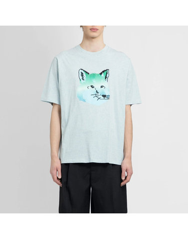[MAISON KITSUNE] 폭스헤드 이지 반팔 티셔츠 KM00118KJ0008 H429