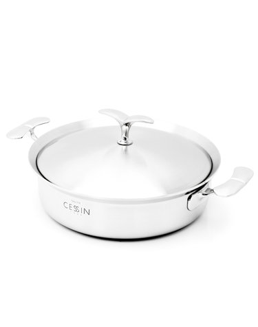 [QUEENSENS] 퀸센스CESSIN 스테인레스 316 통7중 24cm 전골냄비