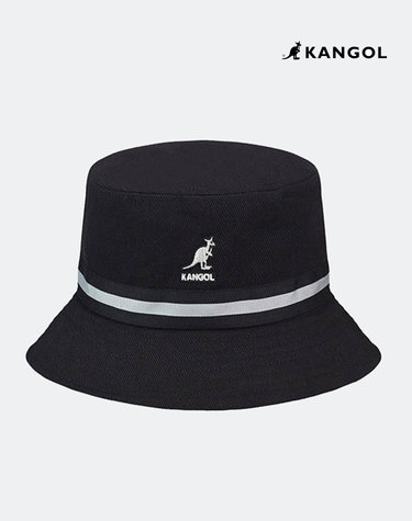 캉골 K4012SP 스트라이프 리힌치 버킷햇 모자