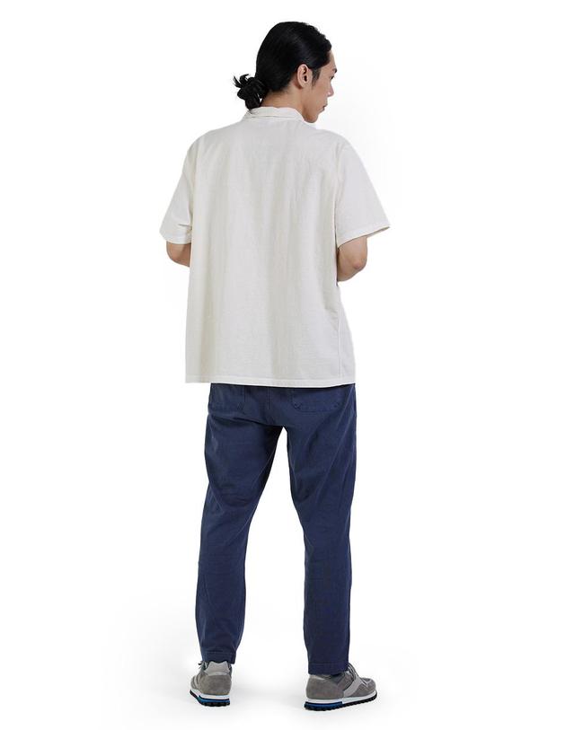 굿온 굿온 5.5oz 데일리 팬츠 - 피그먼트 네이비 착용컷