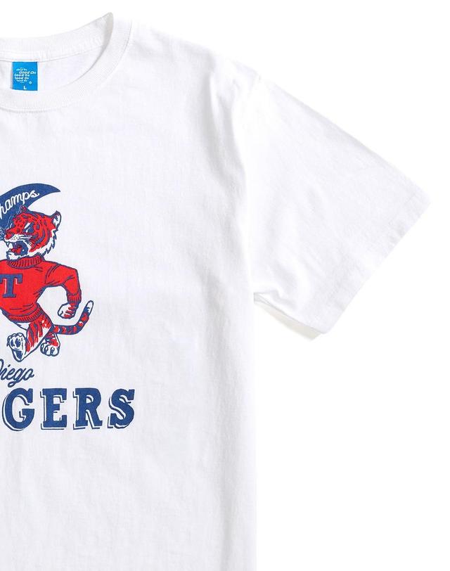 굿온 굿온 San Diego Tigers 반팔 티셔츠 - 화이트 착용컷