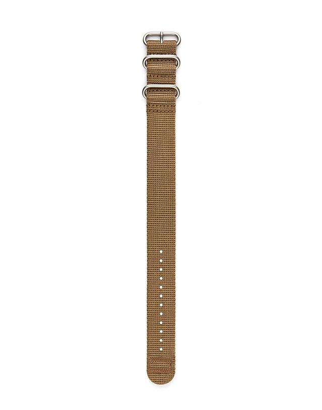 베르투치 베르투치 B-TYPE 헤비듀티 나일론 나토밴드 22mm 코요테 착용컷