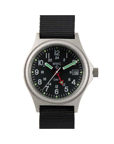 MWC G10 10Bar GMT 24H - 실버X블랙