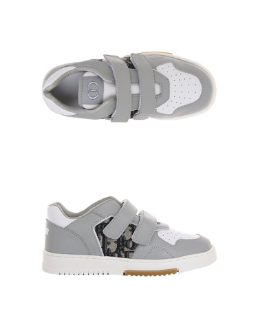 [국내/당일]25SS 5SBS25SHOE 43C 디올 키즈 B27 오블리크 벨크로 스니커즈