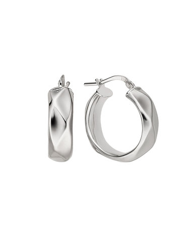 SILVER 온디나 화이트 귀걸이 S-SILE026W